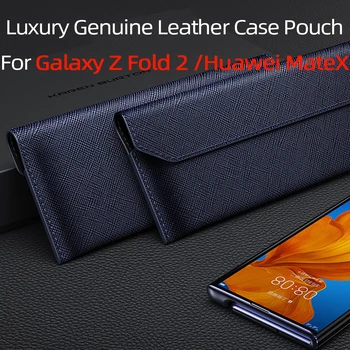 Luksuzni Pravega Usnja Primeru Torbica Za Galaxy Ž Krat 2 5G Primeru Za Galaxy Krat primeru Za Huawei MateX XS Primeru Vrečko Vrečka 1459