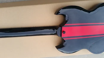 Visoka kakovost električna kitara rose lesa fingerboard 22 fret rdečo črto 14613