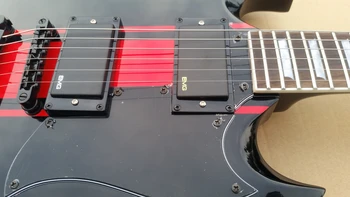 Visoka kakovost električna kitara rose lesa fingerboard 22 fret rdečo črto