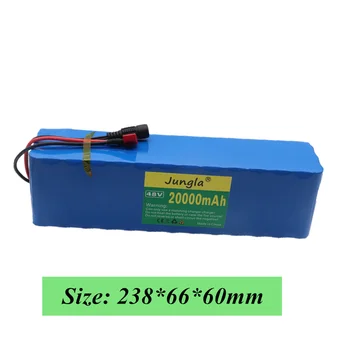 Novih Prvotne 48v 20Ah 1000w 13S3P litij-ionska baterija za 54.6 v električno kolo Skuter z BMS praznjenje + polnilec