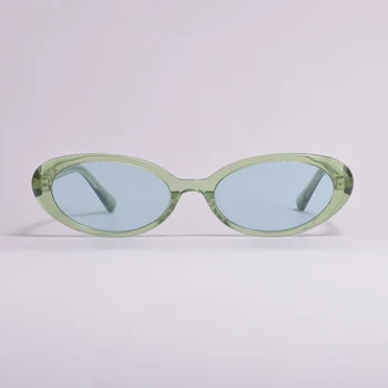 2021GM Nov slog Ovalne NEŽNE ženske moški sončna očala POŠAST DUA Polarizirajočega UV400 leč, sončna očala Z izvirno primeru