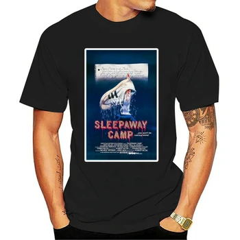 Moški Tshirt Sleepaway Tabor Grozo Majica S Kratkimi Rokavi Ženske T-Shirt Tees Vrh