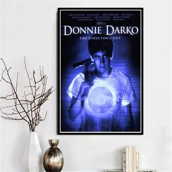 Retro Characer Donnie Darko Grozo Blacklight Film Platno Slikarstvo Plakati in PrintsWall slikah, za Dnevna Soba Brez Okvirja