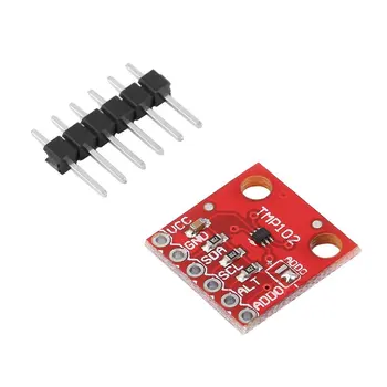 Visoka Natančnost Digitalni Temperaturni Senzor Zlom Odbor Modul TMP102 1.5cmx1.5 cm Z Zatiči za Arduino 148059