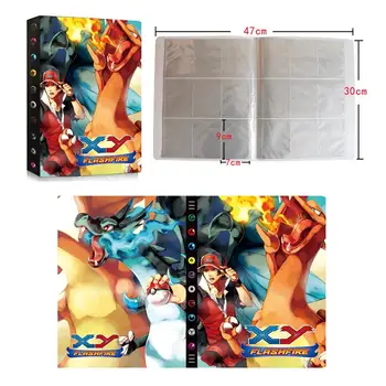 432Pcs Imetnik Album Kartico Igrače Zbirk Pokemon Karte Album Knjige Top Load Seznam Veziva Pokmon Igrače Za Otroke Darilo