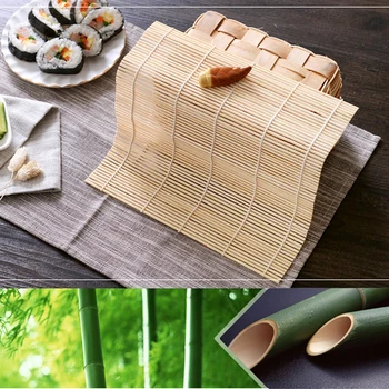 Suši Maker Bambusa Vozni Mat Večkratno uporabo DIY Japonski Suši Zvitki Orodja Trikotnik Plesen v Gospodinjstvu Orodja Kuhinja Riž Roll Plesni 1486