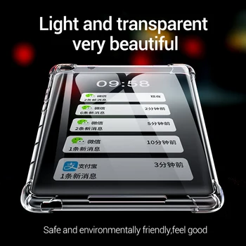 Shockproof Silikonsko Ohišje Za Huawei MatePad Pro 10.8 MRX-W09/W19/AL09 Prozorno Gumo, zračna Blazina Prilagodljiv Odbijača + Kaljeno Steklo