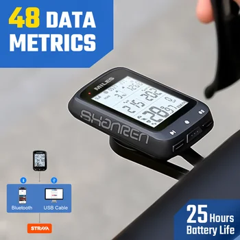 SHANREN Kolesarska GPS merilnik Hitrosti Kolesarski Računalnik Km Kolo Števec MTB Cesti ANT+ za Brezžični GPS merilnik Hitrosti Kolesa Dodatki