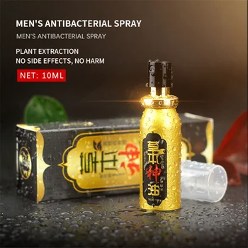 10 ML Moški Moški Delay Spray Eterično Olje, Zeliščna Podaljšati Izliv Fytrading Najboljše Zamudo Moški Spol Krema Sex Igrače za Človeka Pari