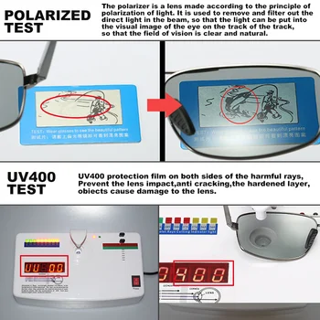 Gradient Kvadratnih Mens Polarizirana sončna Očala Leče blagovne Znamke Oblikovalec Retro Visoko Kakovostna sončna Očala TR90 Okvir UV400 za moške 2020
