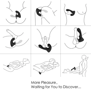Daljinski upravljalnik analni vibrator butt plug dilator prostate masaža vibrator vagina masturbacija erotično sex igrača za človeka BDSM analni seks