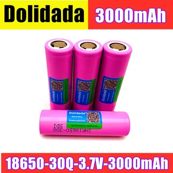 Dolidada 18650-original za 18650 baterije 3000 mah INR18650 - 30Q 20A li ionska baterija za polnjenje za elektronske cigare 15073
