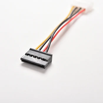 Hotsale 2pcs/lot 4 Pin IDE Molex-do 15-Pin Serijski ATA SATA HDD Trdi Disk za izmenični Tok in Kable