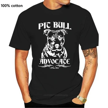 Pit Bull Zagovornik Mens Majica Darilo , Pitbull Oče , Pitbull Pribor , T-shirt Poletje Vrhovi Tees Majica s kratkimi rokavi