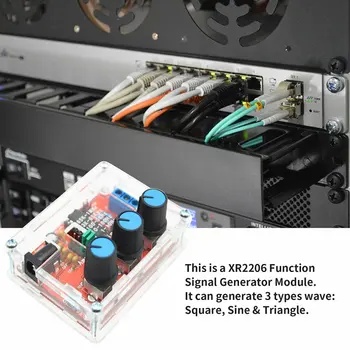 Za XR2206 Visoko precizne Signal Generator DIY Deli Z Lupino Funkcijski Generator Signal Conditioning 1 hz-1MHz Signal Generator