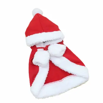 Plašč Pet Cosplay Kostum Božič Mucek, Rdeče Kape, Oblačila Oblačila Hat Santa Božič Smešno Stranka Pes Plašč