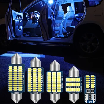 Za Suzuki Vitara 2016 2017 2018 2019 2020 5pcs Napak Avtomobilske LED Sijalke Notranje zadeve Dome Branje Lučka Trunk Svetlobe Dodatki 153595