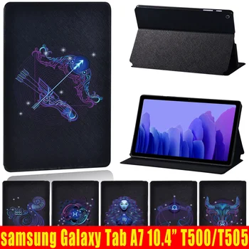 Tablete Ohišje za Samsung Galaxy Tab A7 10.4 Palčni 2020 T500/T505 Pu Usnja Kritje Primera + Prosti Pisalo 15366
