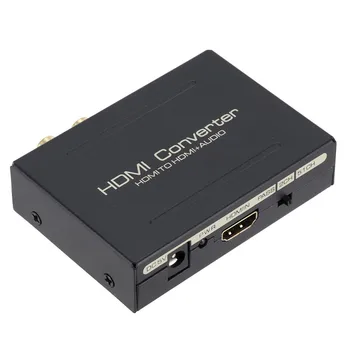 1080P HDMI-združljiv Zvočni Splitter HDMI na HDMI Audio SPDIF R / L Zvočni Signal Pretvornika za Domači Kino 154607