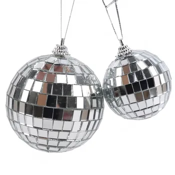 3 CM, 5 CM 7 CM Odsevna Stekla Obračanje Ogledalo Žogo Za Disco DJ Zrcalni Odsev Stekleno Kroglo Svetlobe Za Božični Zabavi