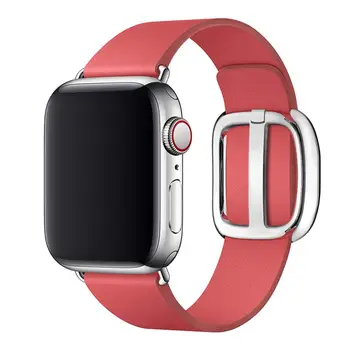 Trak Za Apple Watch Band 44 mm 40 mm iwatch band 38 mm 42mm Luksuzni Pravega Usnja watchabnd Zapestnica apple watch 6 se 5 4 3