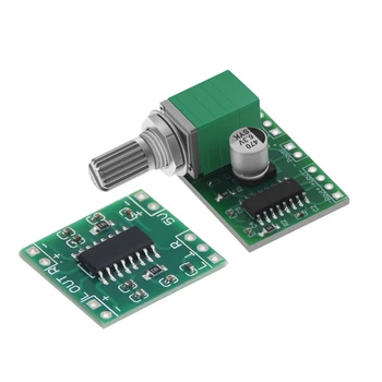 Mini PAM8403 DC 5V 2-Kanalni USB Digitalni Avdio Ojačevalec Odbor Modul 2 * 3W Nadzor Glasnosti z Potentionmeter