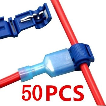 50Pcs(25set) Hitro Električni Kabel, Konektorji Snap Splice Zaklepanje Žice Terminal Crimp Žico Priključek Nepremočljiva Električni Priključek