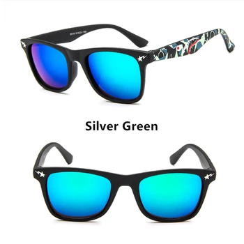 2019 Nov Modni Otroci sončna Očala Črnega Okvirja Barve UV400 Kvadratnih Retro Otroci sončna Očala Fantje Dekleta Mladičev, ki Prostem Očala