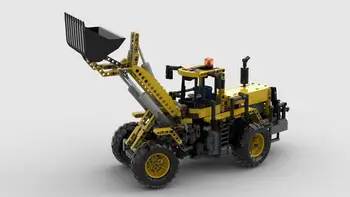 Montaža in konstrukcije za znanost in tehnologijo gradnik RC loader moc-53796 DIY otrok rojstni dan darilo igrača model