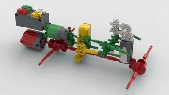 Montaža in konstrukcije za znanost in tehnologijo gradnik RC loader moc-53796 DIY otrok rojstni dan darilo igrača model