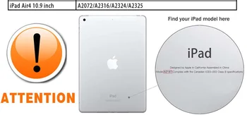 Za Apple IPad Zraka 4 Za 10,9-Palčni (2020) Shockproof Trdo Lupino Plastično Zaščito Primeru Anti-padec Različne Zastave Vzorcev Tablet Primeru