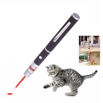 Smešno Hišne LED Laser Mačka Igrača 3 barve Pika Lasersko Svetlobo Kazalec Laser Pero Interaktivna Igrača Cat Stick Mačka Igrače