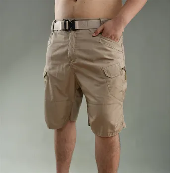 Moški Mestnih taktično hlače poleti Nepremočljiva Quick Dry Multi-žep Kratke Hlače na Prostem, Lov, Ribolov Vojaškega Tovora Hlače