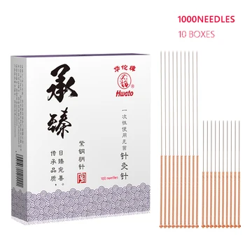 Baker Krmilo Akupunktura Igle 1000 Sterilni, za Enkratno uporabo Kitajski Medicini Lepota Točka Iglo Masaža Mnogi velikost Choosable