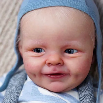 Shaya Bebe Prerojeni Kompleti Nasmeh Otroka si Resnično Lepe Vinil Mehki Prazno Unpainted Plesni Igrača Za Dekleta Fant LOL Darilo 21 Cm