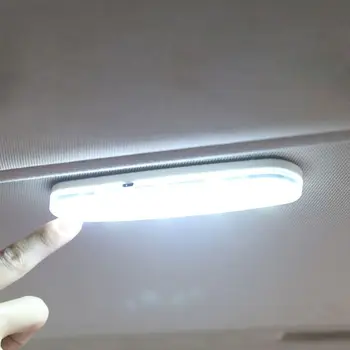 Avto Notranje Svetlobe USB Polnilne Branje Svetlobe Magnetni LED Avto Styling Branje Noč Svetlobe Notranja Stropna Svetilka