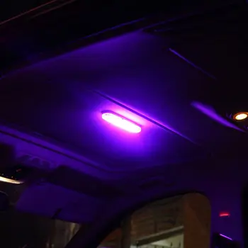 Avto Notranje Svetlobe USB Polnilne Branje Svetlobe Magnetni LED Avto Styling Branje Noč Svetlobe Notranja Stropna Svetilka