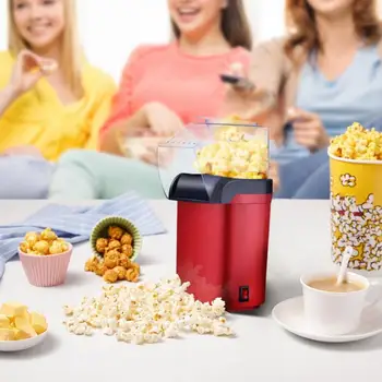 Mini Kokice Stroj na električni pogon Družinskih Stroškov Samodejno Kokice Stroj Otrok brez Olja Popcorn Maker Koruza Popper