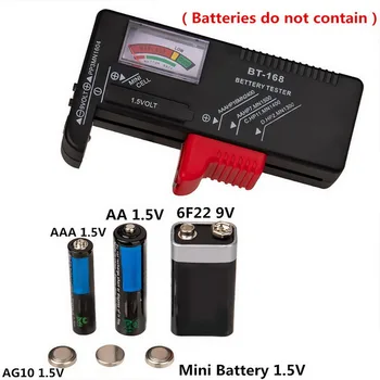 Vroče！BT-168 PRO Digital Kapaciteta Baterije Tester za 18650 14500 Lithum 9V 3,7 V 1,5 V Celico C D Tester Baterij M05 20 Dropship