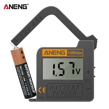 ANENG 168Max Digitalni Litij-Zmogljivost Baterije LCD Tester za Baterije Napetost Digitalni Tester za Litijeve Baterije Zmogljivosti Diagnostično Orodje 164708