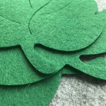 Umetnih, sintetičnih vlaken, Listi Zelene Obliž Listov Čutil Za Otroke DIY Plovila, dodatno Opremo Sobi Doma Vrtec Stenski Dekor Nalepke Stranka Prilepite Ponudbe