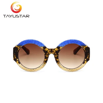 MEESHOWSTAR 2020 moda nove modne ženske sončna očala okrogla sončna očala gotskem stilu visoke kakovosti multicolor očal okvir 16529