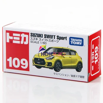 101871 Tomica Št 109 Suzuki Swift Sport 1:60 Diecast Kovinski Avto Igrača Vozila Miniaturni Model, Zbirka Darilo za Otroka