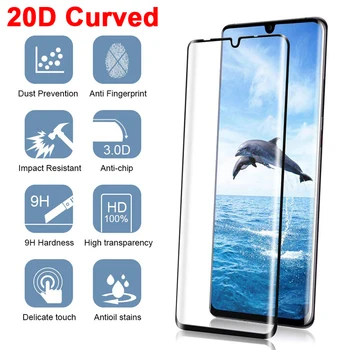 20 D Trdi Ukrivljen Zaslon Patron Za Huawei Nova 7 Pro 5G Mate 40 30E 20 P40 P30 Pro Plus, Kaljeno Steklo Za Čast 30 Pro Plus