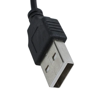 črna DC 2 mm USB kabel za polnjenje 50 cm za Nokia N78 N73 N82