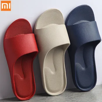XiaoMi Mijia modni sandali moški in ženske non-zdrsa so odporni na obrabo, EVA debelo dno udobno doma copate kopalnica kopalna kad