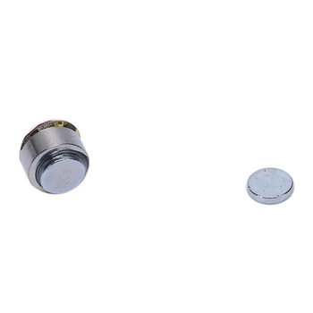 24Pcs/Set 3 mm Kristalno Krog Uho Stud Unisex iz Nerjavnega Jekla, Okrogla Magnetni Non-Piercing Posnetek Na Stud Uhani