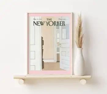 New Yorker Revije Vintage Fotografij, Plakatov, Retro, Letnik Umetnosti, Galerija Steno, Revija za Tiskanje 1950 ,1920