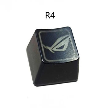 1PC DIY ABS Osvetljen Mehanske Tipkovnice Keycap R4 Višina Osebnost Prosojno tipko skp ESC za ROG