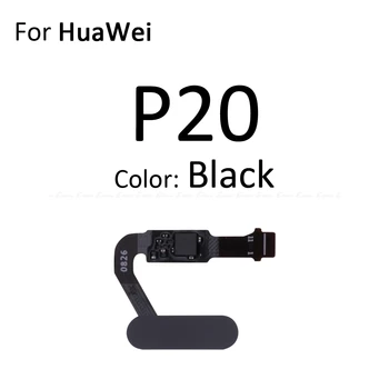 Dotaknite ID Prstnih Priključek Optičnega Senzorja Vrnitev Domov Tipka Meni Tipka za Povezavo Flex Za HuaWei P30 20 Pro Lite P10